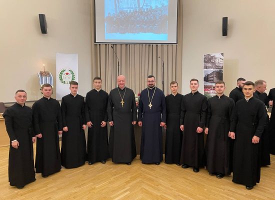 Семінарійний октет «Te Deum» взяв участь у святковій Академії у Львівській духовній семінарії