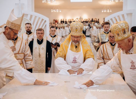 Блаженніший Святослав освятив храм блаженного священномученика Симеона Лукача на старунській горі