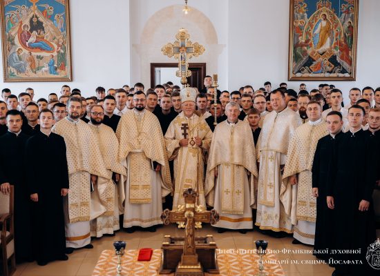 «Це Господь захотів, щоб усі ми з вами були тут», — Митрополит Володимир до семінаристів ІФДС