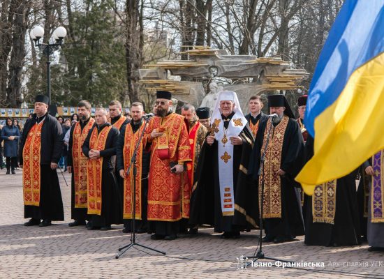 Семінарійна спільнота ІФДС долучилася до заходу «Дзвін пам’яті» в Меморіальному сквері