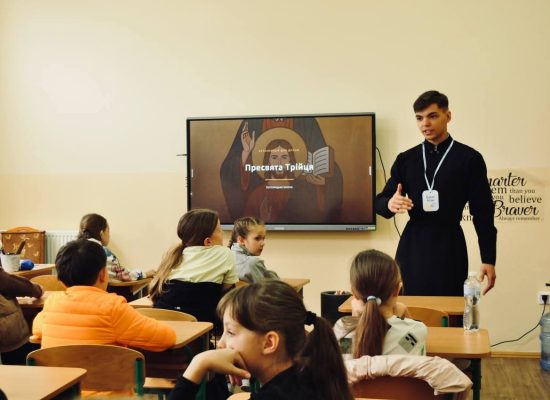 Брати-семінаристи ІФДС долучилися до дитячого табору «Цвіт України» при Католицькій школі святого Василія Великого
